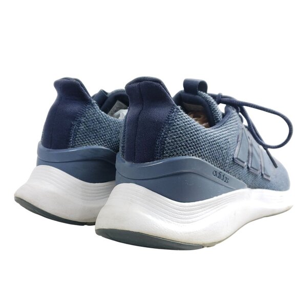 Adidas Mens Size 13 Cloudfoam Comfort Running Shoes Navy/White - Picture 4 of 9